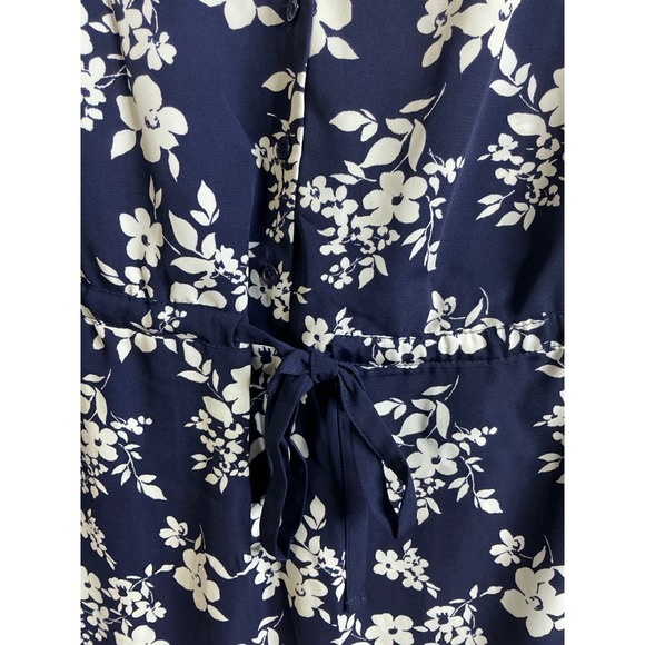 41 Hawthorn Dress Women's Medium Floral Sleeveless Tie Waist Casual Summer Dress - Picture 2 of 8